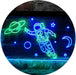 Astronaut Planets Stars Space Moon LED Light Sign - Way Up Gifts