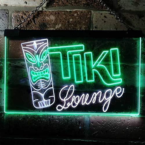 Bar Tiki Lounge LED Light Sign - Way Up Gifts