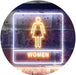 Women Bathroom Restroom LED Light Sign - Way Up Gifts