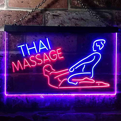 Thai Massage LED Light Sign - LED Gift Works