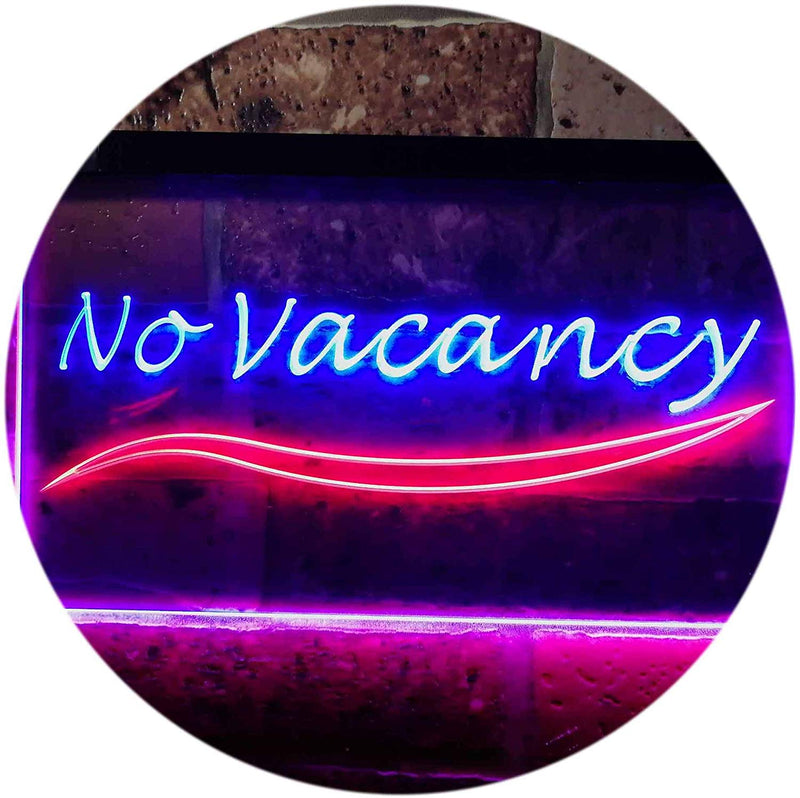 Hotel Motel No Vacancy LED Light Sign - LED Gift Works