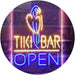 Parrot Tiki Bar Open LED Light Sign - Way Up Gifts