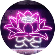 Lotus Flower LED Light Sign - LED Gift Works
