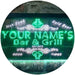 Personalized Hot Food Cold Beer Bar & Grill LED Light Sign - Way Up Gifts