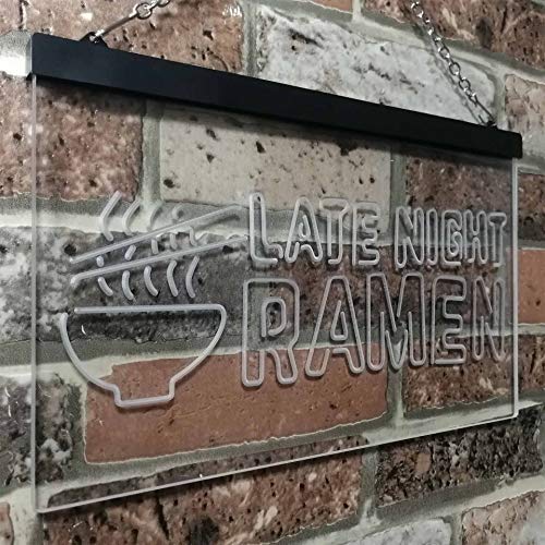 Japanese Food Late Night Ramen LED Light Sign - Way Up Gifts
