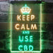 Keep Calm and Use CBD LED Light Sign - Way Up Gifts
