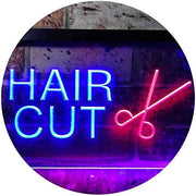 Barber Salon Hair Cut LED Light Sign - LED Gift Works