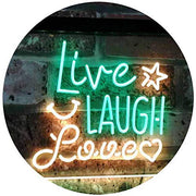 Live Laugh Love LED Light Sign - LED Gift Works