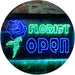 Flower Shop Florist Open LED Light Sign - Way Up Gifts
