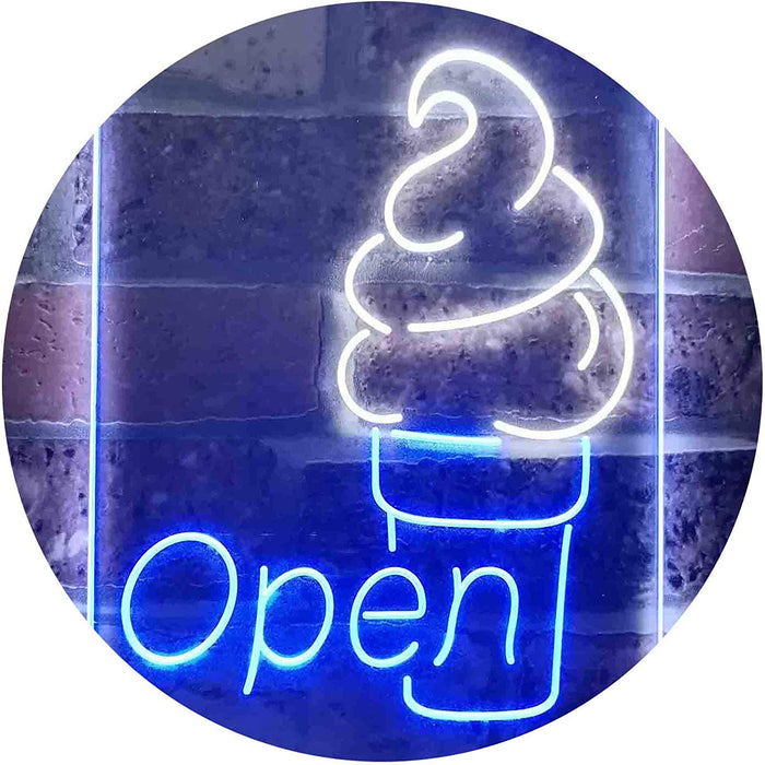 Ice Cream Open LED Light Sign - Way Up Gifts