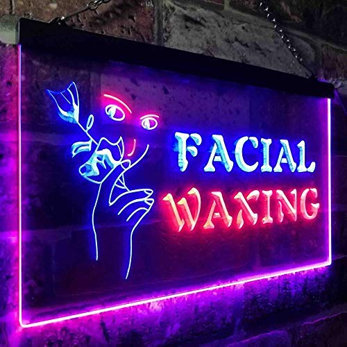 Beauty Salon Facial Waxing LED Light Sign - Way Up Gifts