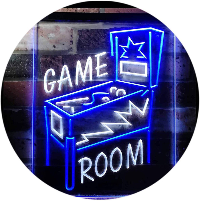 Pinball Game Room LED Light Sign - Way Up Gifts