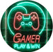 Gamer Play Win Game Room LED Light Sign - Way Up Gifts