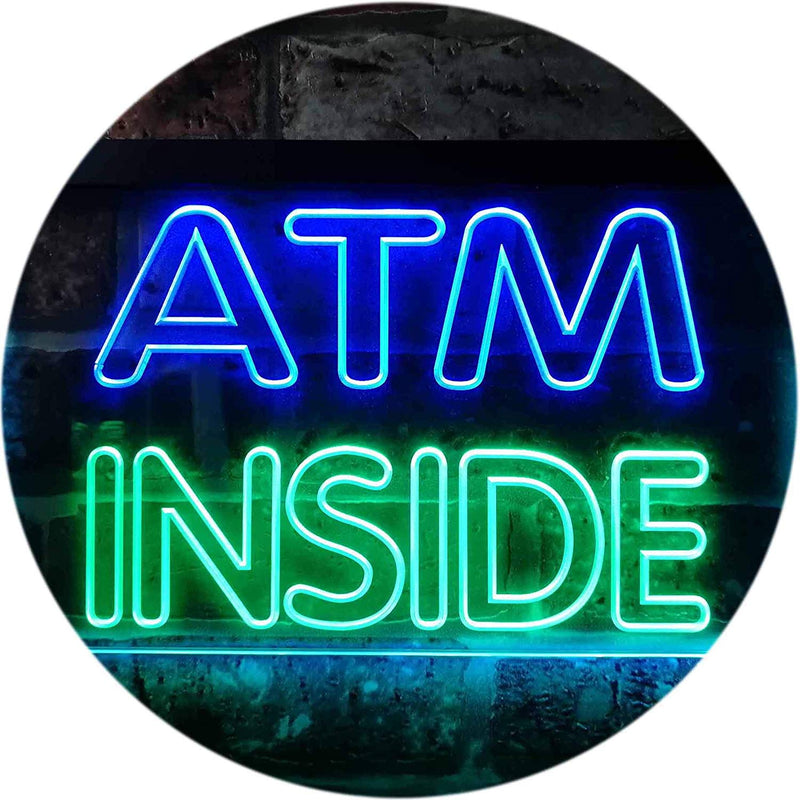 ATM Inside LED Light Sign - LED Gift Works