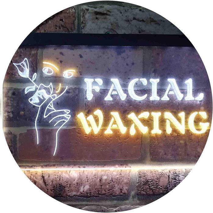 Beauty Salon Facial Waxing LED Light Sign - Way Up Gifts