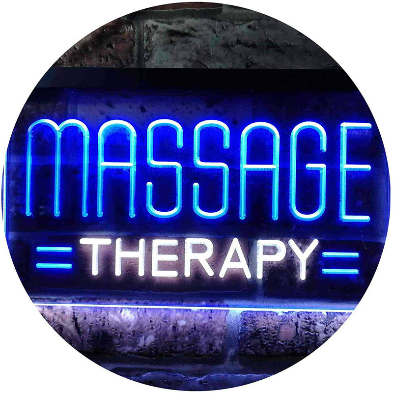 Massage Therapy LED Light Sign - LED Gift Works