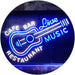Guitar Cafe Bar Restaurant Live Music LED Light Sign - Way Up Gifts
