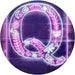 Family Name Letter Q Monogram Initial LED Light Sign - Way Up Gifts