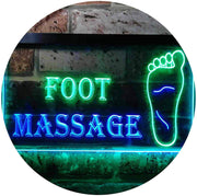Foot Massage LED Light Sign - LED Gift Works