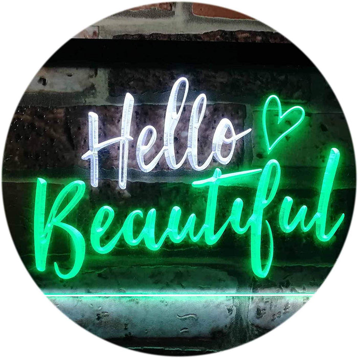 Hello Beautiful LED Light Sign - Way Up Gifts