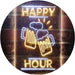 Beer Mugs Cheers Happy Hour LED Light Sign - Way Up Gifts