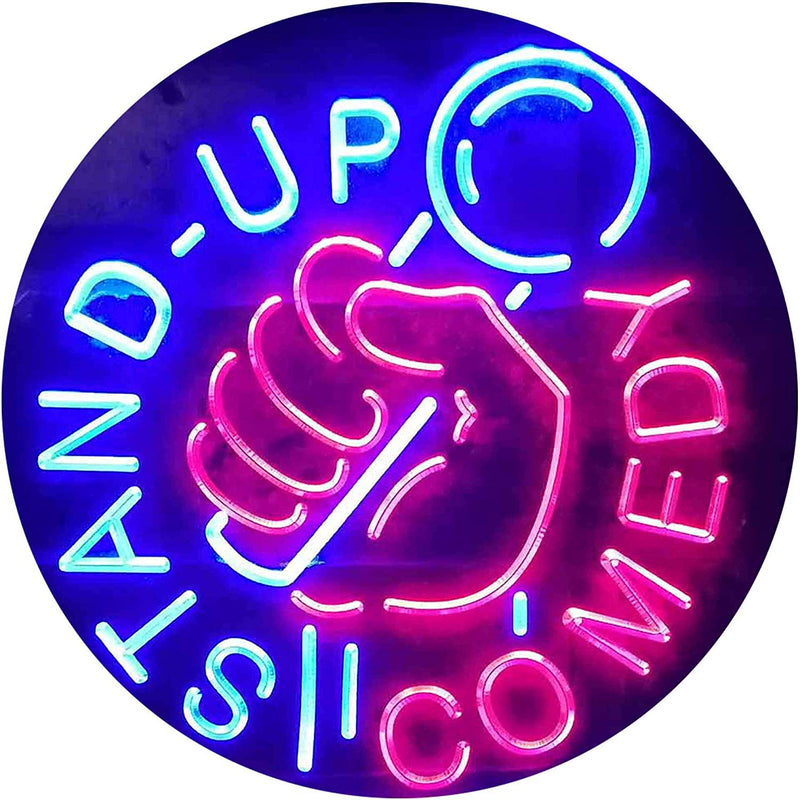 Comedian Stand-up Comedy Show LED Light Sign - LED Gift Works