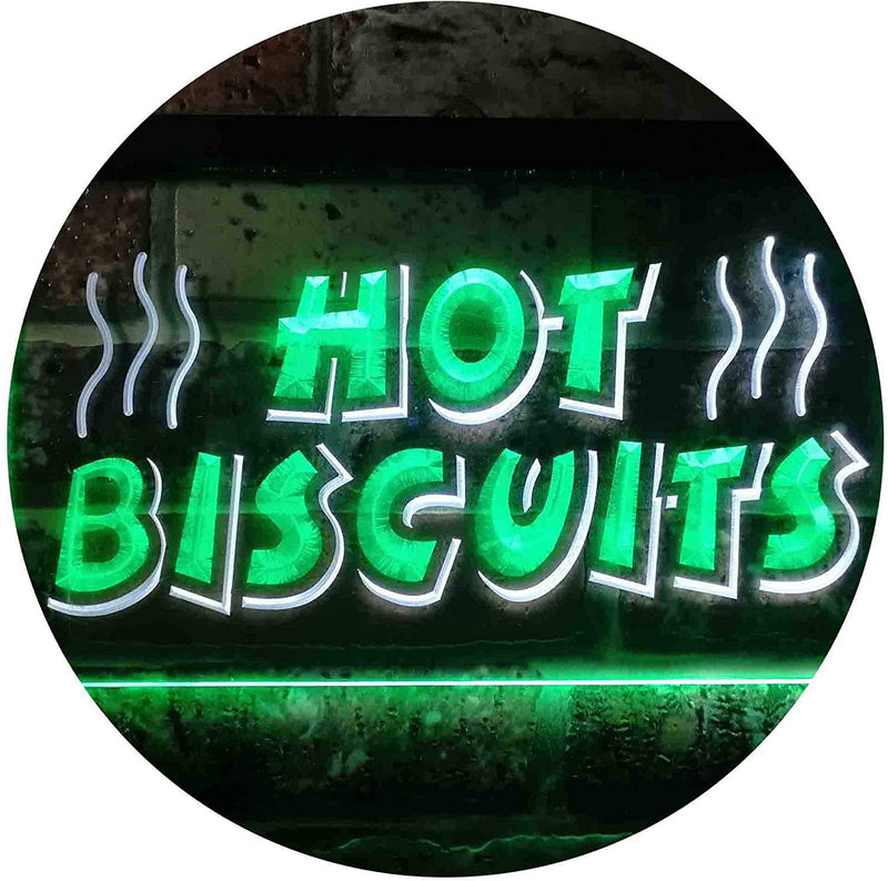Hot Biscuits LED Light Sign - LED Gift Works