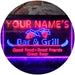 Personalized Bar & Grill LED Light Sign - Way Up Gifts