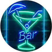 Cocktail Glass Bar LED Light Sign - LED Gift Works