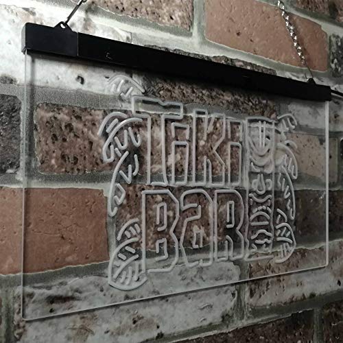 Tiki Bar LED Light Sign - LED Gift Works