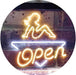 Sexy Girl Open LED Light Sign - Way Up Gifts