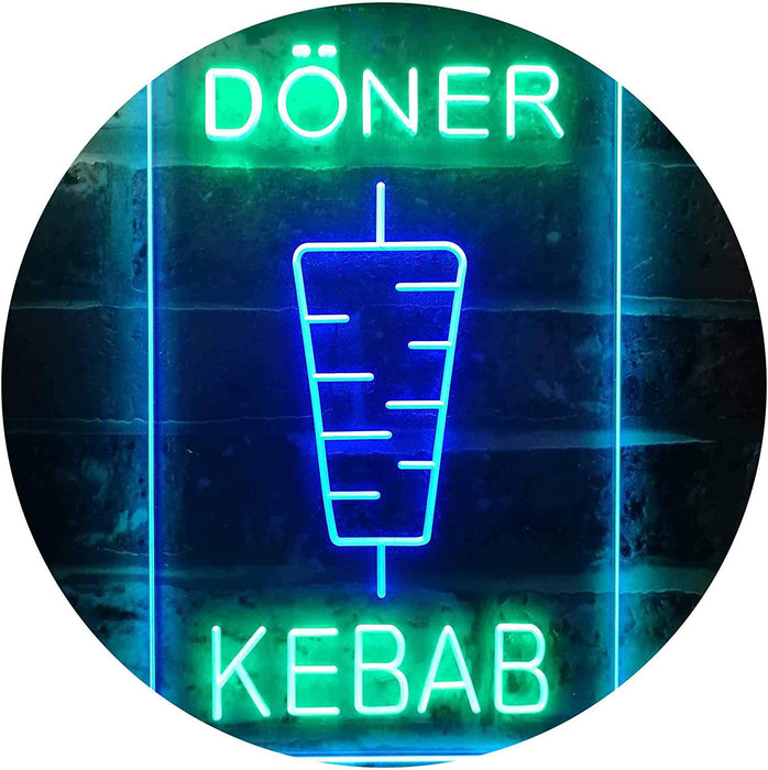 Doner Kebab LED Light Sign - Way Up Gifts