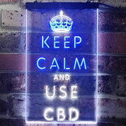 Keep Calm and Use CBD LED Light Sign - LED Gift Works