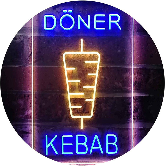Doner Kebab LED Light Sign - Way Up Gifts