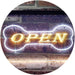 Open Dog Bone Grooming Pet Shop LED Light Sign - Way Up Gifts