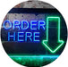 Arrow Order Here LED Light Sign - Way Up Gifts