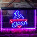 Sexy Girl Open LED Light Sign - Way Up Gifts