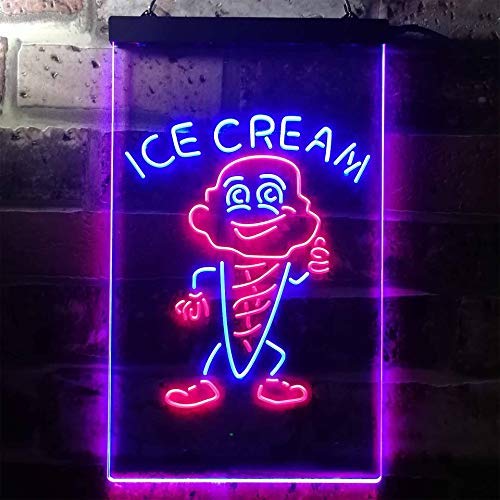 Ice Cream LED Light Sign - LED Gift Works