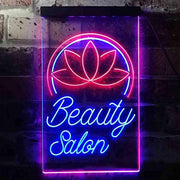 Flower Decor Beauty Salon LED Light Sign - LED Gift Works