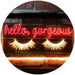 Eyelash Hello Gorgeous LED Light Sign - Way Up Gifts