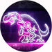 Caveman Dinosaur LED Light Sign - Way Up Gifts