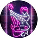 Sexy Girl Playing Guitar Music LED Light Sign - Way Up Gifts