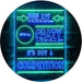 Relax We're Crazy Not a Competition LED Light Sign - Way Up Gifts