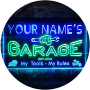 Personalized Home Garage Tools Handyman LED Light Sign - LED Gift Works
