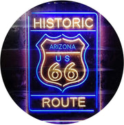 Arizona Historic Route US 66 LED Light Sign - LED Gift Works