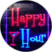 Happy Hour Cocktails Bar LED Light Sign - Way Up Gifts