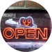 Open Toothbrush Dentist LED Light Sign - Way Up Gifts