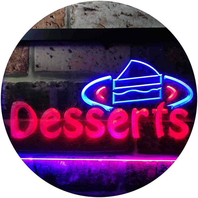 Desserts LED Light Sign - LED Gift Works