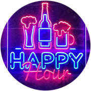 Happy Hour LED Light Sign - LED Gift Works