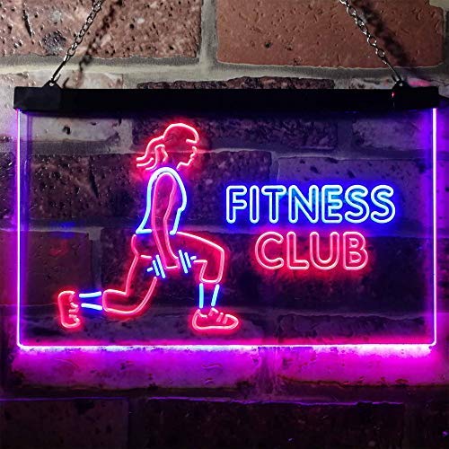 Gym Fitness Club LED Light Sign - LED Gift Works